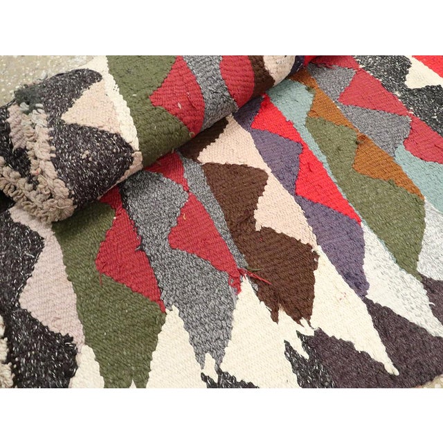 Galerie Shabab Collection Mid-20th Century Persian Flatweave Kilim Rug For Sale - Image 9 of 9