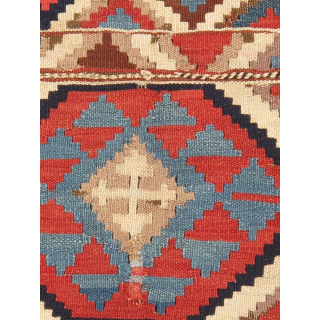 Vintage Caucasian Shirvan Kilim, 7' X 11'8 For Sale - Image 12 of 14