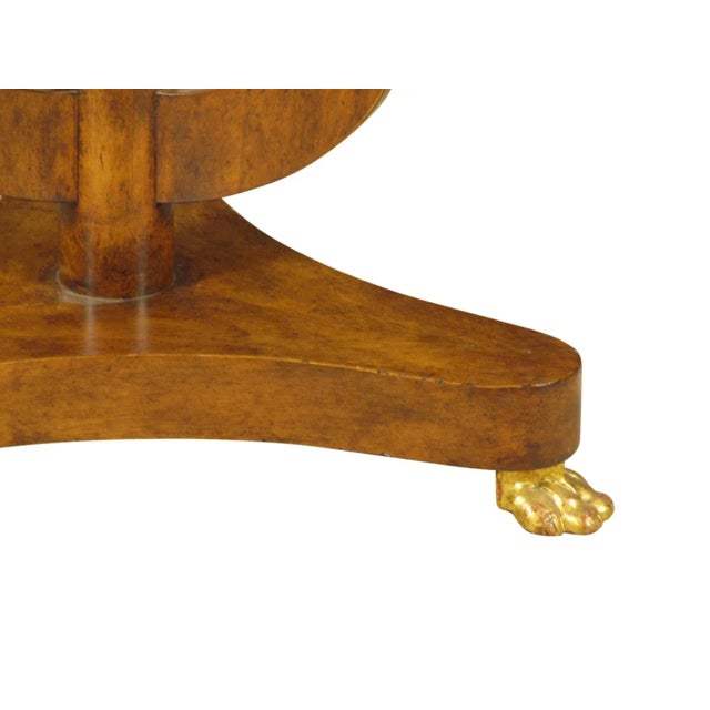 Wood 1950s Biedermeier-Style Occasional Table For Sale - Image 7 of 8