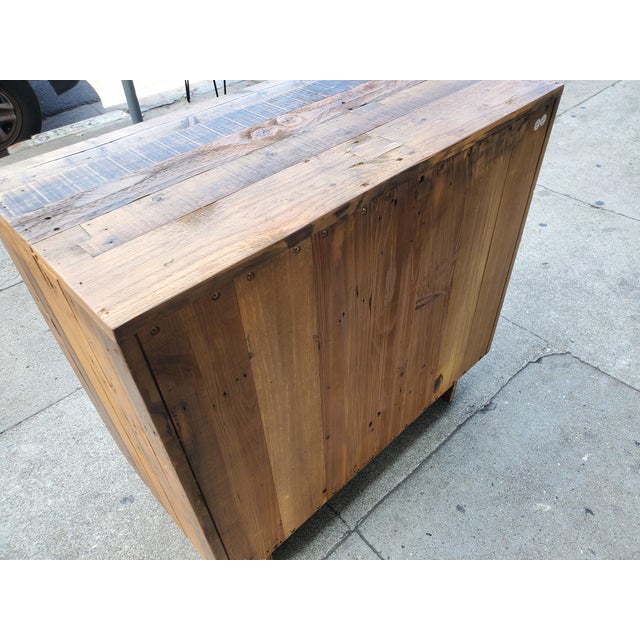 Brown 1990s Vintage Rustic Dresser For Sale - Image 8 of 11