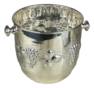 Italian Wine Cooler in 800 Silver, 1980s