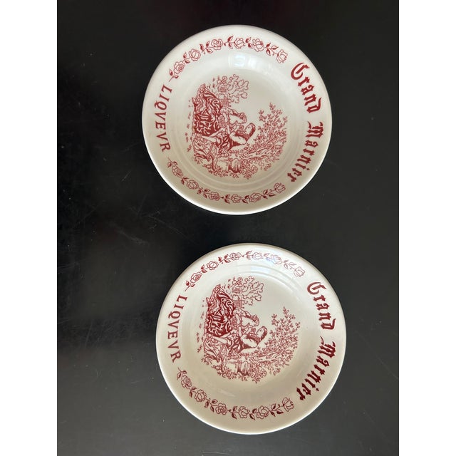 Gien Grand Marnier Bowls in Earthenware from Gien, 1960s, Set of 8 For Sale - Image 4 of 11