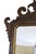Antique Georgian Revival Walnut and Gilt Fret Cut Overmantle Wall Mirror, 1920s For Sale - Image 6 of 10