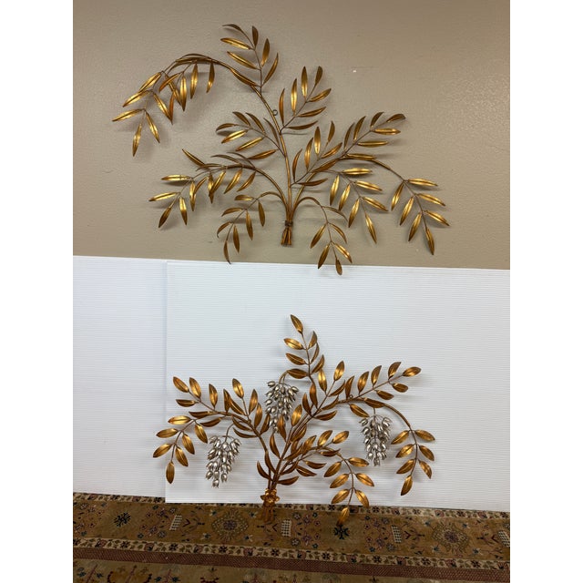 Hollywood Regency Italian Regency Bound Tree Limbs Wall Spray For Sale - Image 3 of 12