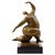 Squatting Nude Dancer Sculpture, Bronze For Sale - Image 8 of 8
