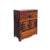 This antique chest, likely a Japanese Tansu or a Korean Bandaji, showcases a striking blend of rustic utility and...