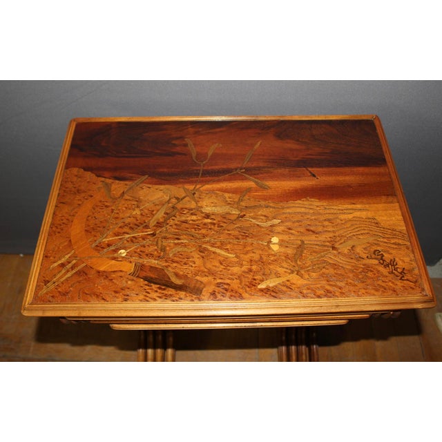 Nesting Tables by Emile Gallé, 1890s, Set of 4 For Sale - Image 15 of 17