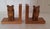 Vintage Bookends with Beechwood Angles and Carved Maple Owls, 1960s, Set of 2 For Sale - Image 4 of 4