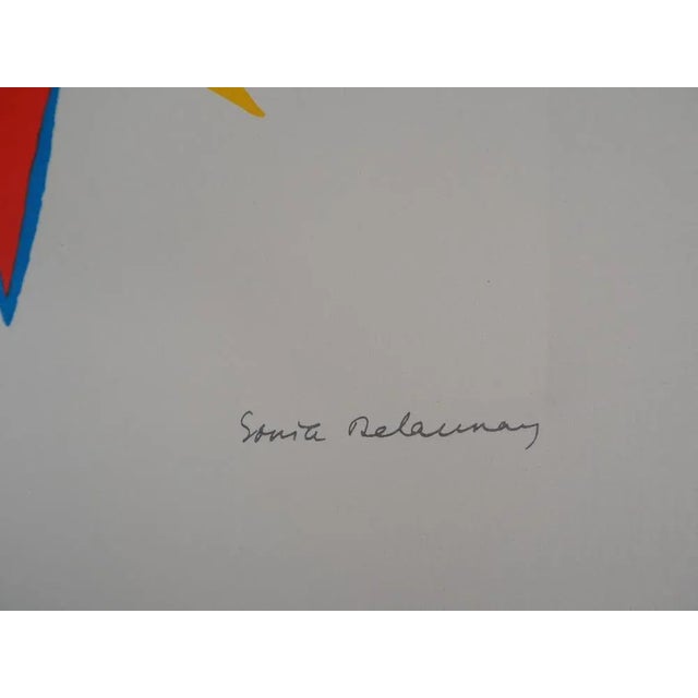 Sonia DELAUNAY (after) Jazz Lithography Signed in the plate Numbered /600 copies On vellum 40 x 30 cm Edition Artcurial...