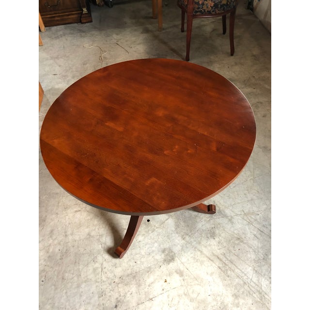 Chippendale Ethan Allen Pineapple Accent Table Chairish