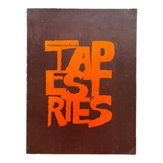 Contemporary French Tapestries, Rare and Collectible Coffee Table Book, 1966 For Sale