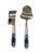 Late 20th Century Vintage Delft Cheese Cutters- 2 Pieces For Sale - Image 5 of 5