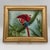 Tropical Scarlet Macaw Parrot Painting on Canvas - Signed For Sale - Image 10 of 12