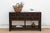 20th Century Black Lacquer Stone Top Console For Sale - Image 13 of 13