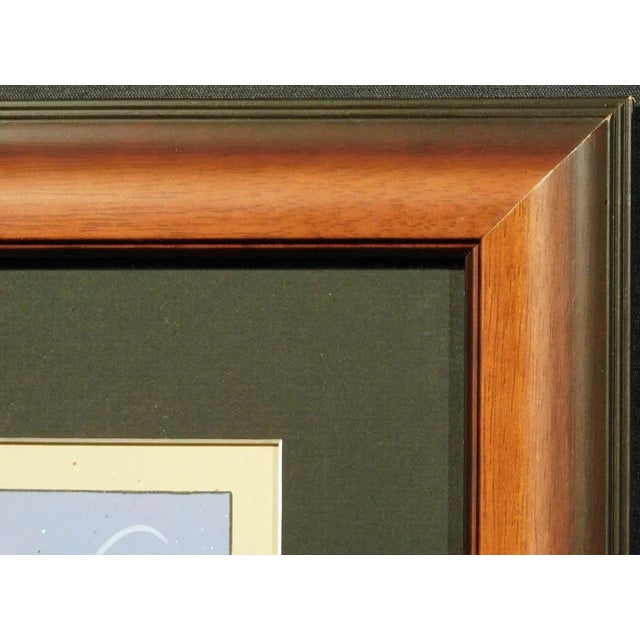 Impressionist Larry Fodor "Speckled Corn Kachina I" Hand Signed Custom Framed Limited Edition Lithograph For Sale - Image 3 of 7