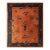 1920s Antique Orange Vase Floral Buterfly Chinese Handknotted Art Deco Wool Rug For Sale