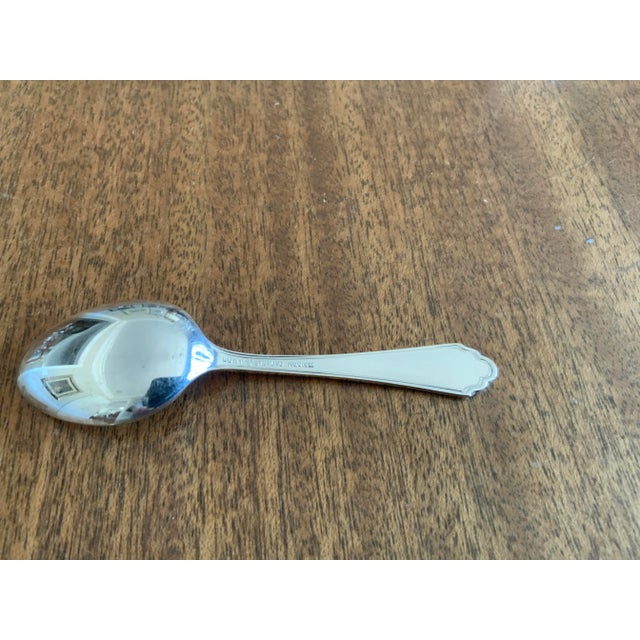 Silver 1950s Lunt Sterling Silver Child’s Flatware Set- 4 Pieces For Sale - Image 8 of 12