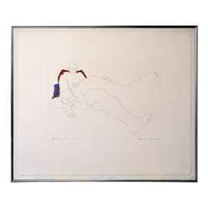 Good Times I -- Couple Nude Figurative by Weyman Lew