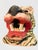 Folk Art Pair of Vintage Hand Painted Folk Art Tiger and Cheetah Masks For Sale - Image 3 of 12