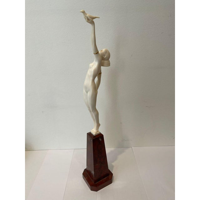 Pierre Le Faguays, Message of Love, 1925-1930, Marble For Sale - Image 3 of 18