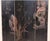Vintage Four-Paneled Chinese Coromandel-Style Room Divider Screen For Sale - Image 9 of 13