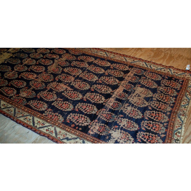 Hand made antique Northwest Persian rug in original condition. This runner is collectible, has been made in the beginning...