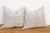 Textile Set of 2, Linen Stag Cactus Silk Moroccan Pillows For Sale - Image 7 of 8