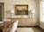 An Antique Oil Painting Luminous Citadel: A Classic European Landscape For Sale - Image 9 of 12