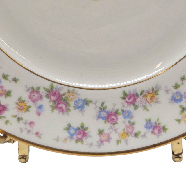 Lamberton Reverie Floral Salad Plates, Set of Twelve For Sale - Image 10 of 11