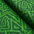 Schumacher Sample - Schumacher X David Kaihoi Jagged Maze Fabric in Green For Sale - Image 4 of 4