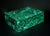 Rare Huge Natural Malachite Box 8" For Sale - Image 10 of 12