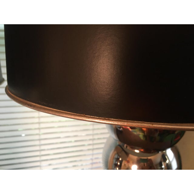 1970’s George Kovacs Mid-Century Modern Chrome Stacked Chrome Ball Lamps - a Pair For Sale - Image 10 of 11