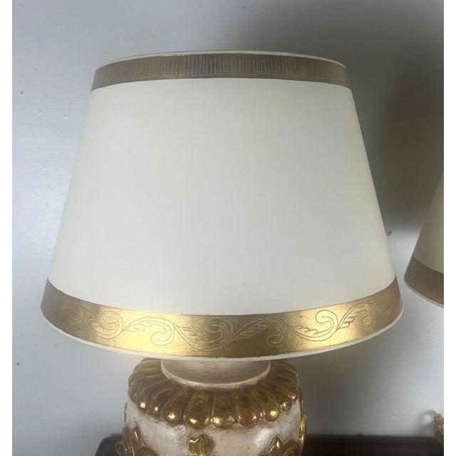 Pair of French Provincial Style Painted Tables, 20th Century For Sale - Image 4 of 12