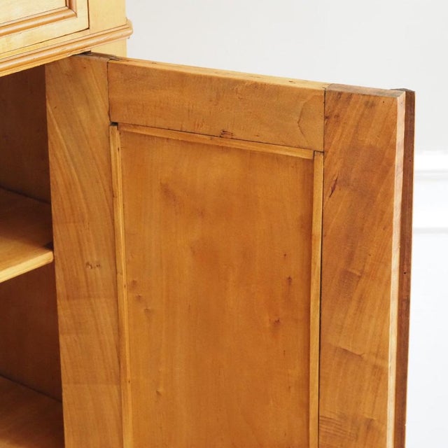 Antique Vertiko Cabinet in Poplar Wood, 1890 For Sale - Image 15 of 18