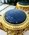 Set of 2 French-Style Gilded Side Tables – Black Marble Tops With Gold Leaf Details For Sale - Image 11 of 11