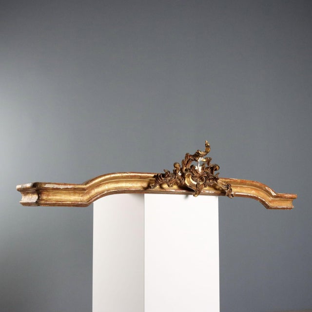Giltwood Pelmet with Rocaille Carving For Sale - Image 11 of 11