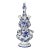 Made in Italy Mid-Century Delft Style Tulipiere For Sale