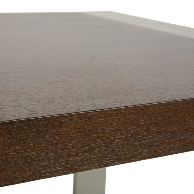 Extendable Dining Table in Dark Brown Wood from Rolf Benz For Sale - Image 4 of 13