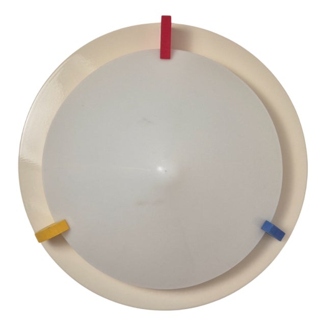 Postmodern Stoja Flush Mount by Ettore Sottsass for Ikea, 1990s For Sale
