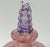 Antique Iridescent Crackle Glass with Applied Rigaree Footed Stopper Perfume Bottle for your consideration. The bottle...