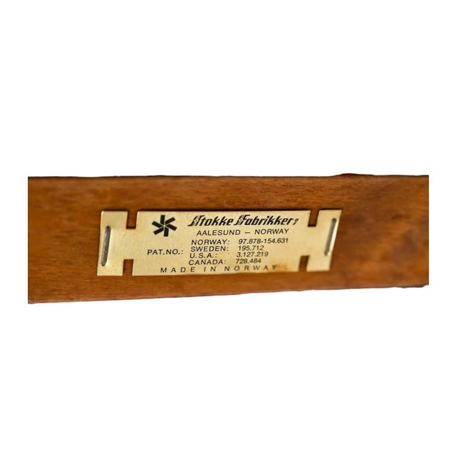 1960s Combi Star Chair by Arnt Land for Stokke - Mid Century Modern Recliner Rocker For Sale In Atlanta - Image 6 of 12