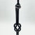Hand Forged Iron Floor Candelabra (110cm) Hercules Knot Double Stem – Antique Copper or Gold Finish For Sale - Image 15 of 17