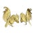 Vintage Boho Brass Roosters - a Pair For Sale