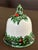 Vintage 20th Century Porcelain Holly Berry Christmas Bell/ Ornament For Sale - Image 4 of 7