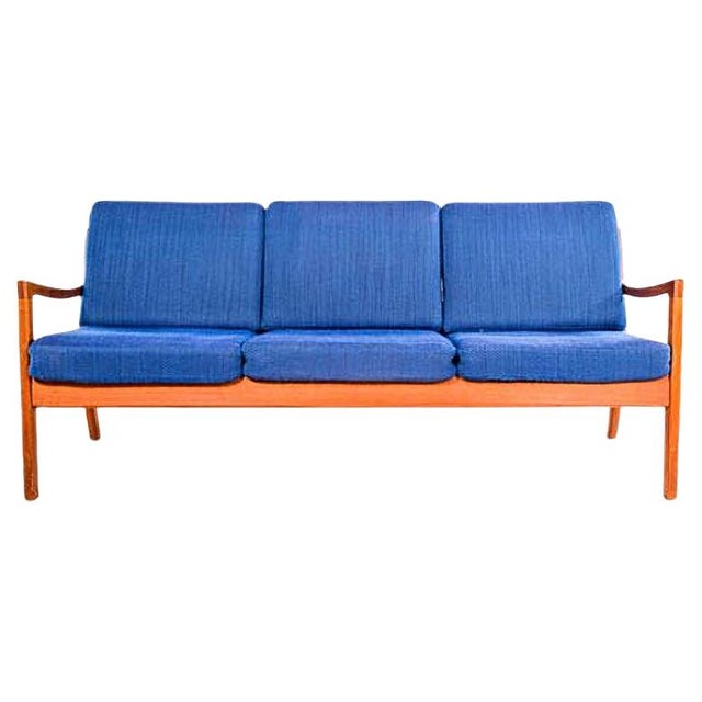 Senator Sofa in Teak by Ole Wanscher for France & Son For Sale - Image 8 of 8