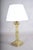 Antique Onyx Column Table Lamp with Gilt Bronze, France, 1890s For Sale - Image 5 of 12