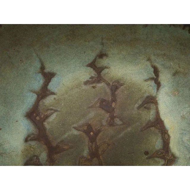 1960s Studio Made Pottery Decorative Bowl For Sale - Image 10 of 13