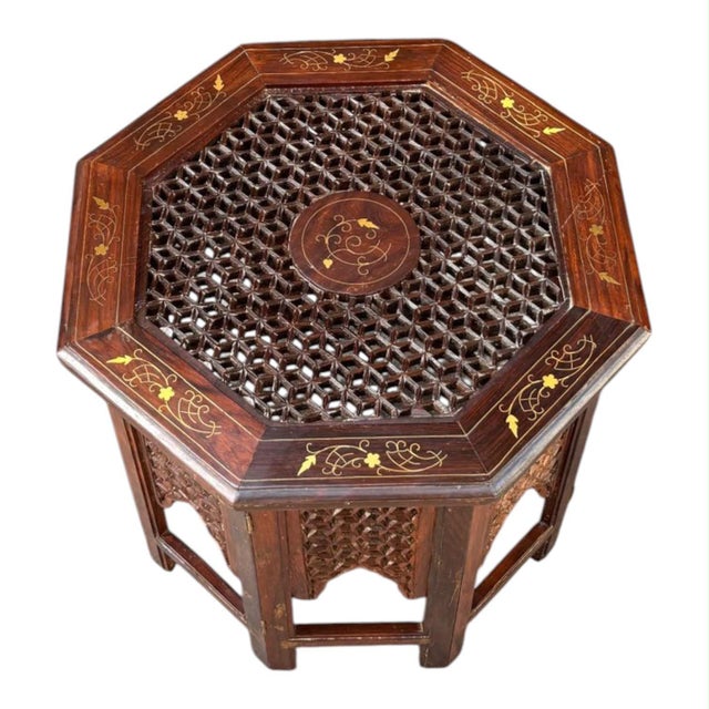 Anglo-Indian Side Table, 1890s For Sale - Image 4 of 9