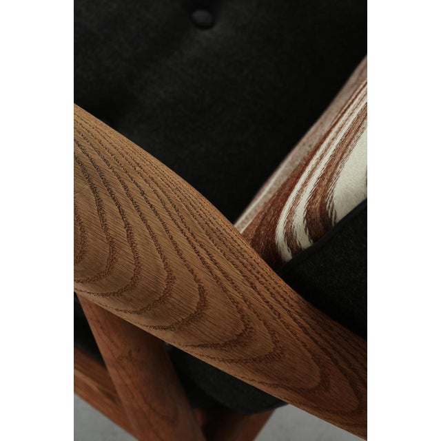 Set of Danish Modern Ge-240 Lounge Chairs in Oak attributed to Hans J. Wegner for Getama, 1955 For Sale - Image 14 of 18