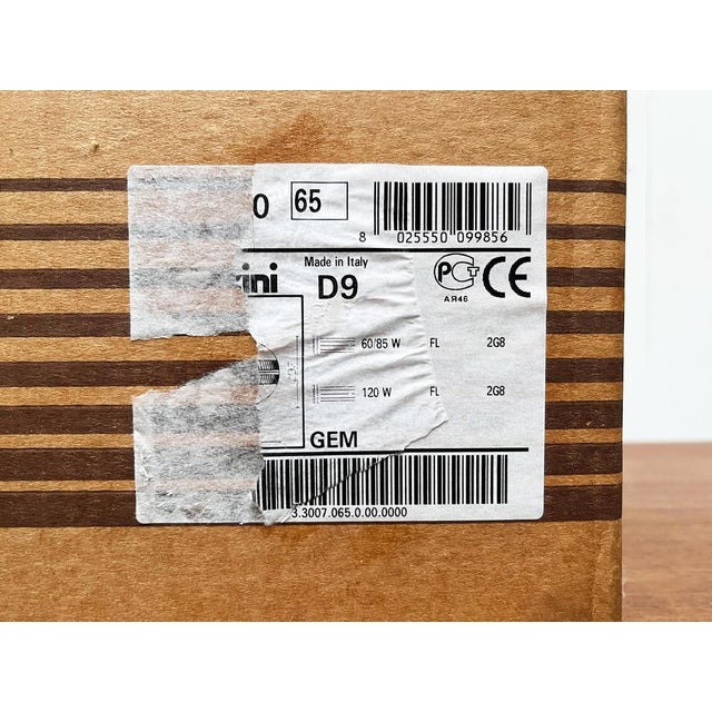 Italian Model Gem Pendant Light by Paul Andreu for Guzzini For Sale - Image 13 of 18